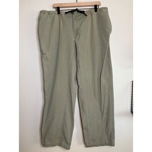 ExOfficio‎ Buzz Off Insect Shield Cargo Hiking Pants Elastic Waist XL